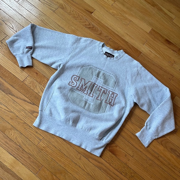 Vintage Jansport Smith Grey Crewneck Sweatshirt - Picture 2 of 6
